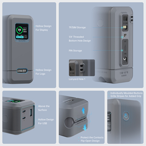 Étui de protection en silicone certifié compatible avec la peau, compatible avec la banque d'alimentation, étui souple pour Anker Prime 200W Powerbank - Product Image 3