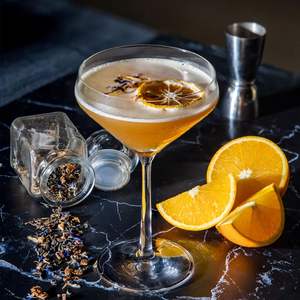 Juego de 4 <span class=keywords><strong>Vasos</strong></span> de Cóctel de <span class=keywords><strong>Cristal</strong></span> Premium Soplado a Mano, Sin Plomo, para Bar, Cosmopolitan, Manhattan, Gimlet, Pisco Sour, 12 oz - Product Image 4