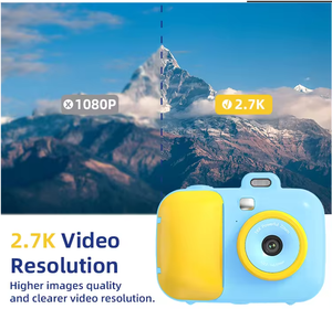 Tùy Chỉnh Video Trẻ Em Chụp Ảnh Ngay Lập Tức Máy Ảnh Mini Kỹ Thuật Số In Nhiệt Trẻ Em Máy Ảnh Ghi Âm Chức Năng Hoàn Hảo Món Quà Sinh Nhật - Product Image 3