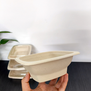 批发甘蔗渣盒饭餐盒餐具盒 - Product Image 5