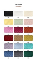 Tissu Brocart Tissé Épais à Carreaux Croisés Élégant 100% Polyester Infroissable pour Costumes, Robes et Vestes pour Filles - Articles en Stock