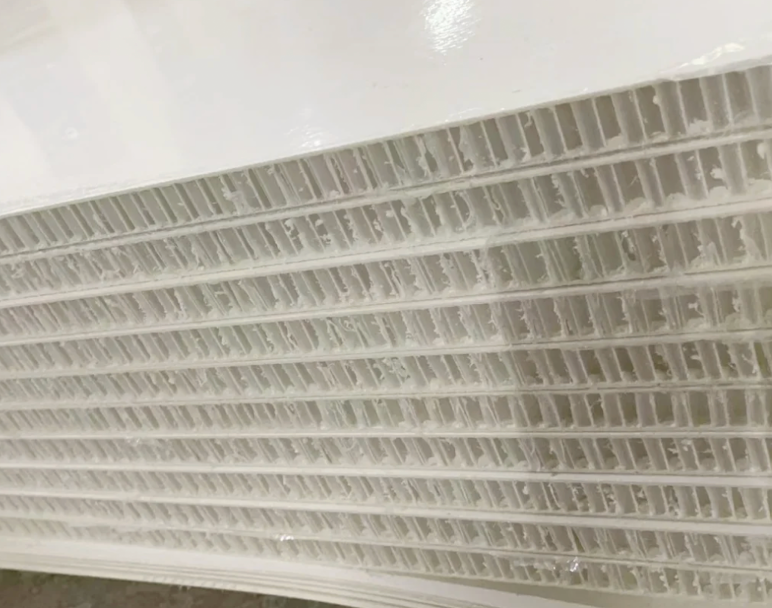 Aluminum Skinned PP Honeycomb Panel Durable