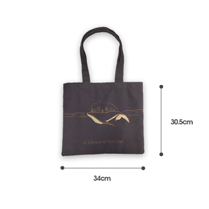 Custom Eco-Friendly <b>Black</b> <b>Canvas</b> Medium Shoulder Strap Reusable Shopping <b>Tote</b> <b>Bag</b> for Supermarket Outdoor & Travel Use - Product Image 6