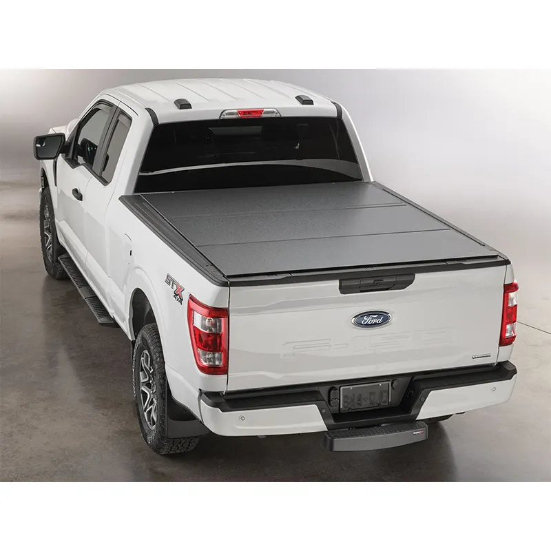 Cứng loại nhôm 4x4 Pickup Truck có thể thu vào Camper tonneau Bìa TOYOTA HILUX phụ kiện khóa Dodge Ford Ranger F150
