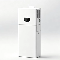 Système tout-en-un, onduleur 6,2 kW, batterie de stockage d'énergie LiFePO4 mobile 16 kWh, Bluetooth, WiFi, système hybride hors réseau