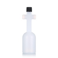 Bouteilles d'eau bénite en plastique HDPE de 120 ml en forme de croix