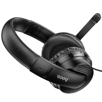 Headset Gaming HOCO W103 Magic Tour dengan Mikrofon Omnidirectional 3.5mm dan USB