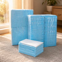 Protège-draps jetables pour incontinence, 60x90cm, 2 couches de pâte fluff, très absorbants, imperméables, pour soins infirmiers (vente en gros)