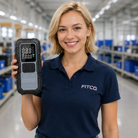 Compresseur d'air numérique portable en métal avec démarreur de batterie, batterie externe et garantie d'un an pour les urgences automobiles