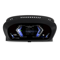 Nuevo Panel de Instrumentos Digital LCD de 12.3 Pulgadas con Sistema Linux para Serie 5 E60/E61/E62/X5 E70/X6/E71 2003-2010, Velocímetro, Tablero de Instrumentos