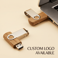 Clé USB promotionnelle en bois la plus vendue, clé USB 2.0, 1G 2G 4G 8G 16G 16gb 32 GB