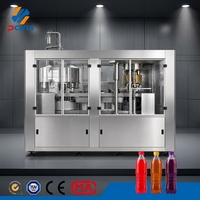 Machine de mise en bouteille monobloc 3 en 1 pour boissons gazeuses, Sprite, Cola, eau gazeuse, de haute qualité