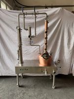 Alambic à alcool en cuivre Towin 20L, distillateur multicolonne, chauffage électrique/vapeur/à feu, 220V/380V 8-65kW, qualité supérieure pour usage domestique