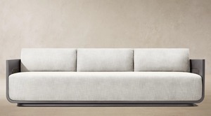Ensemble de mobilier d'extérieur moderne en aluminium résistant aux intempéries, salon de jardin de luxe pour villas et complexes hôteliers, avec structure en aluminium - Product Image 4