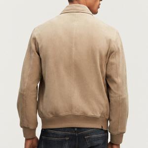 Giacche Invernali su Misura OEM con Colletto a Bottoni in Camoscio, Stile Aviatore e Bomber con Zip, Vestibilità Regolare - Product Image 5