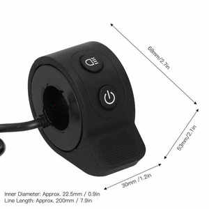 Accélérateur de Scooter électrique Rts pour Hx X6 X7 X8 interrupteur de contrôle de vitesse de pouce de doigt accélérateur d'accélérateur de Scooter E - Product Image 3