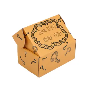 fashionable custom food paper gift box safe corrugated paper totato packaging box Caja de regalo de papel Kraft