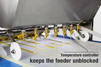 Ligne de production automatique de tortillas en acier inoxydable pour boulangerie, haute productivité, farine de maïs