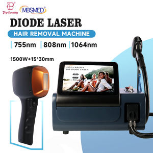 Новая Питьевая 1500 Вт диодо Тройная машина для удаления волос с 3 длинами льда, титановая 755 808 1064nm Диодная лазерная эпиляция - Product Image 2