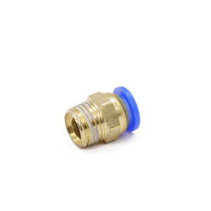 Conector Neumático de Manguera de Aire de Conexión Rápida de Paso Directo con Rosca Externa para PC - Product Image 1