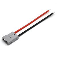 Connecteur de batterie haute tension 600V 50A à âme en cuivre, assemblage de câble photovoltaïque 4mm² 6mm² 10mm² pour usage automobile