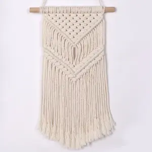 <span class=keywords><strong>Couverture</strong></span> murale tissée à la main, tapisserie boho avec macramé, pour décoration de la maison, nouvelle collection - Product Image 1