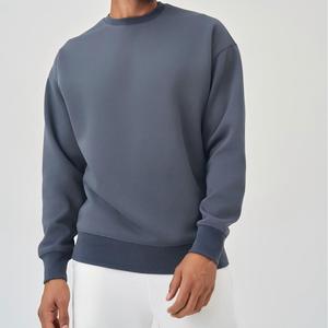 Suéter Holgado con Cuello Caído para Mujer, Diseño Estampado en la Parte Delantera, Tejido Transpirable, Otoño Invierno 2025 - Product Image 1