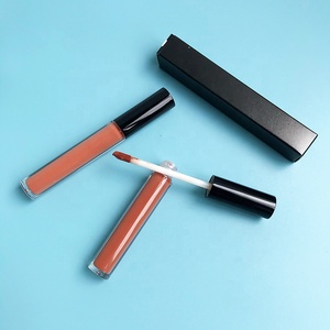 Private Label Vegan Cosmetici OEM Impermeabile di Trucco Velluto Opaco Rossetto Nude - Product Image 5