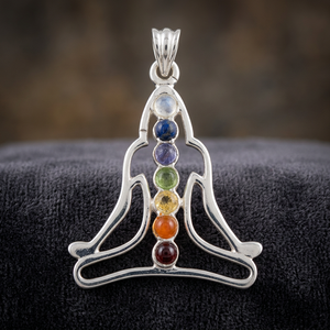 Pendentif Chakra Art Palace : Puissance de Guérison, Énergie et Pendentifs Déesse Multi-pierres - Product Image 3