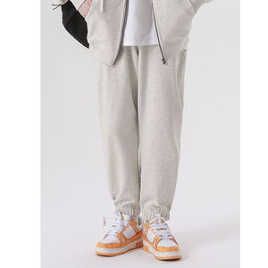 Wholesale Custom Logo Cotton Joggers <b>Men's</b> High Quality Blank Sweatpants with Pockets - Product Image 6