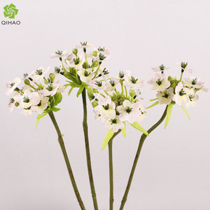 <b>Artificial</b> <b>Flowers</b> Bethlehem Heart Style Yellow PVC Plastic High Simulation For Home Decor Wedding - Product Image 5