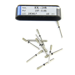 EX-20S (811LH) super grana grossa <span class=keywords><strong>CE</strong></span> ISO certificato ad alta velocità dentale fresa diamantata produttore - Product Image 2