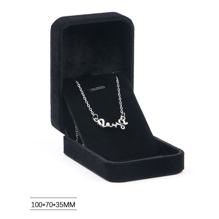 Noir 10*7 pendentif boîte