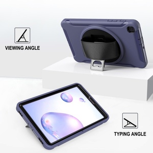 Étui de protection antichoc en TPU pour tablette Samsung Galaxy Tab A 8.4 2020 T307 avec dragonne - Product Image 2