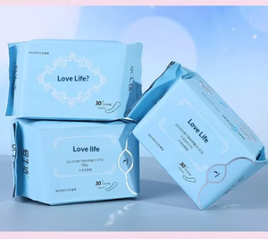 Serviettes hygiéniques de <span class=keywords><strong>nuit</strong></span> Maxi <span class=keywords><strong>épaisse</strong></span>s, super absorbantes, jetables, avec ailettes, extra longues, anti-fuites pour femmes - Product Image 1