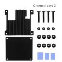 Casing Logam dengan Pendingin untuk Orange Pi Seri Zero 2 3 Orangepi 3 LTS Pi 4 LTS Grosir