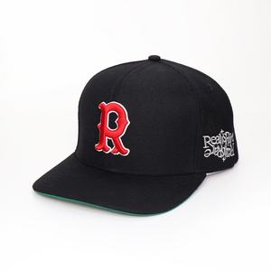 Casquettes Snapback personnalisées à 6 panneaux structurées avec logo brodé 3D en mélange acrylique/laine pour hommes - Product Image 2