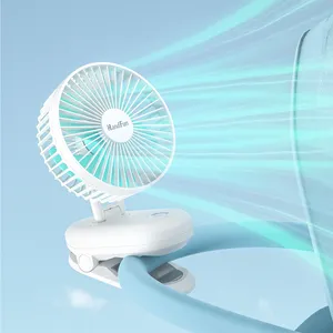 Ventilatore oscillante per passeggino portatile a batteria ricaricabile per Desktop di emergenza