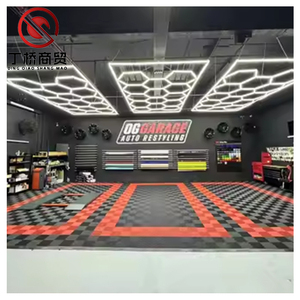 Cứng nhắc mô-đun đầy màu sắc lồng vào nhau gạch lát sàn nhà để xe Nhự<span class=keywords><strong>a</strong></span> công nghiệp thảm sàn cho xe chi tiết cử<span class=keywords><strong>a</strong></span> hàng hội thảo - Product Image 5