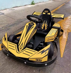 Nouveaux Manèges de Parc d'Attractions de Style Sportif 2 Places Voiture de Course <span class=keywords><strong>Karting</strong></span> Électrique Batterie Go Kart pour Enfants et Adultes à Vendre - Product Image 4