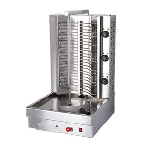 Commercial Electric Hot Middle Eastern Grill Machine Brazilian Rotating Doner Kebab Maker <strong>Meat</strong> <strong>Sandwich</strong> Rice Mixer <strong>Meat</strong> Making - Product Image 4