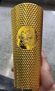 <span class=keywords><strong>2022</strong></span> 24oz Z-Protected Brevet Double Paroi Mat Clouté Gobelet En Plastique Logo Personnalisé Noir Réutilisable Gobelets Froid Couvercle Café Parties - Product Image 3