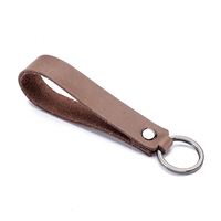 Porte-clés en cuir pour homme et femme, porte-clés en cuir, porte-clés, breloques