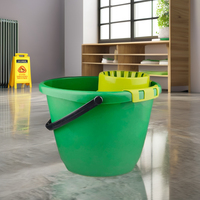 Billy Household Single Magic Mop Folding Plastic Floor Easy Cleaning Mop Bucket Bucket with Tap Steel BUCKETS Plastic Customized