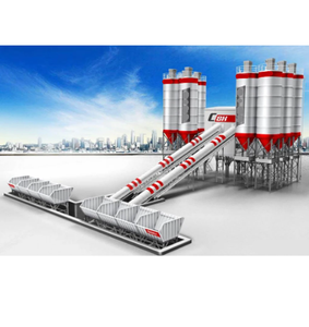 Centrale à béton HZS180C10H de 180 m³/h à haute efficacité, nouvelle usine de malaxage de béton de renommée chinoise, machinerie pour béton - Product Image 6