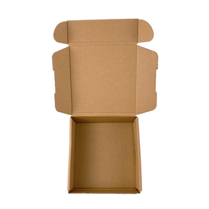 Hộp Các Tông Màu Nâu Cho Máy Bay Hộp Giấy Kraft Gói Quà Hình Vuông Hộp Quà Thủ Công - Product Image 2