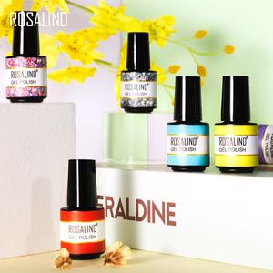 ROSALIND <strong>Nail</strong> Supplier Create Your Brand Private logo Gel <strong>Varnish</strong> Soak off pink Light Color Uv Gel Lacquer <strong>Nail</strong> Polish - Product Image 4