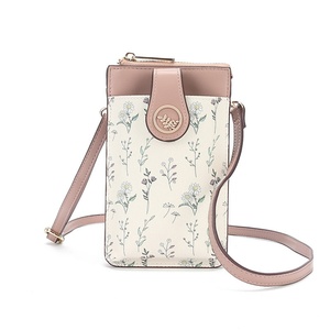 Sac à téléphone mini en cuir véritable pour femme, vente en gros Chine 2022, avec chaînes décoratives en PU écologique, petit support simple pour iPhone 13 - Product Image 4