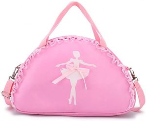 Muestra Gratuita de Bolsas de Baile Personalizadas de Color Rosa para Gimnasio, Ballet y Danza, para Niñas - Product Image 1
