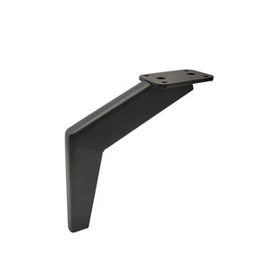 Mobili di alta qualità gambe divano piedini letto mobili moderne gambe gambe nere - Product Image 1